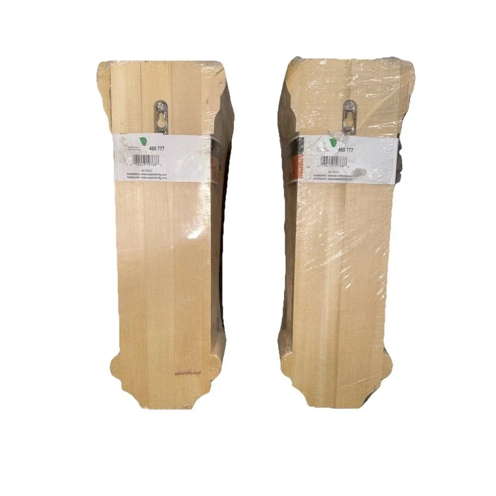 Pair Waddell Mission Corbels 14